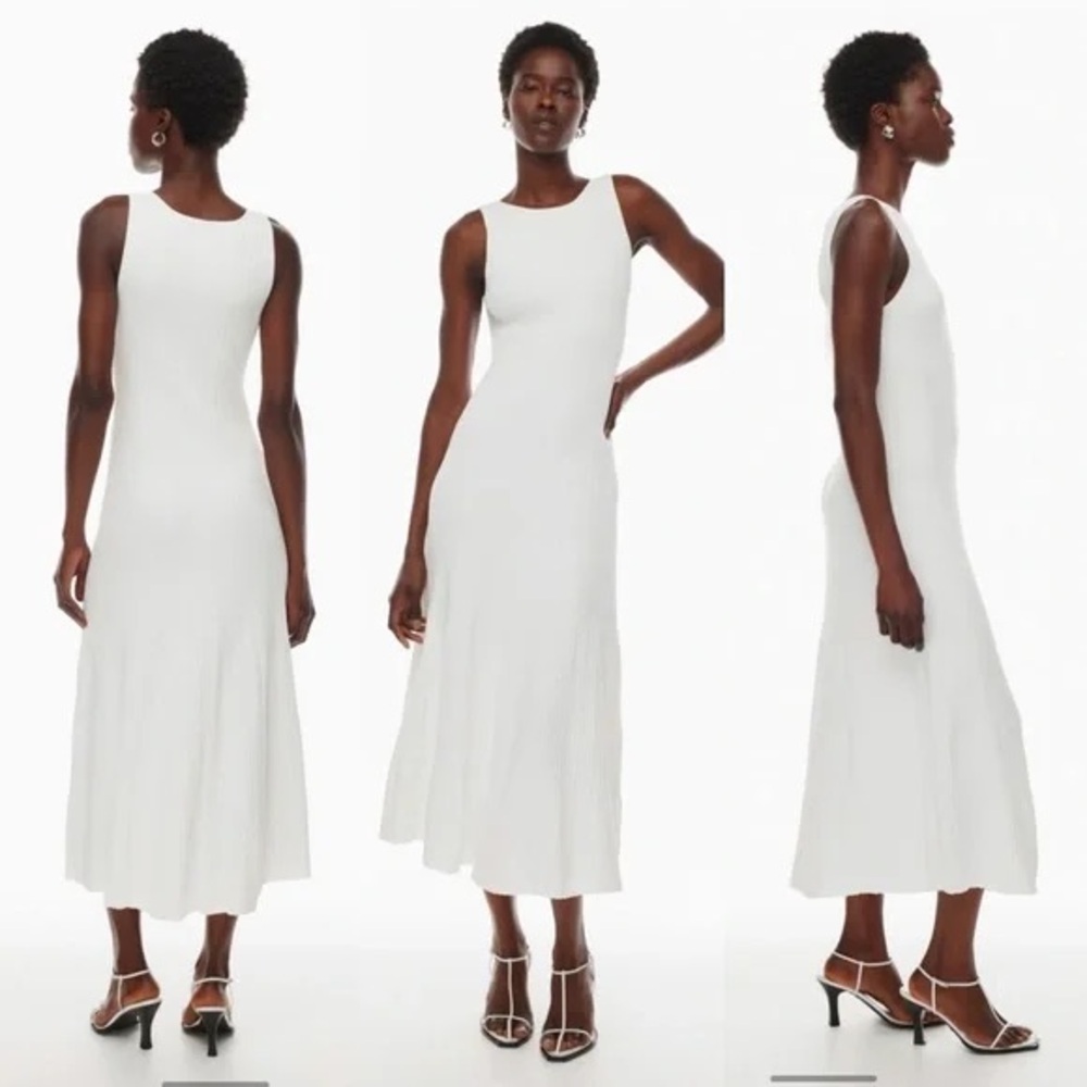 Aritzia white maxi Dress